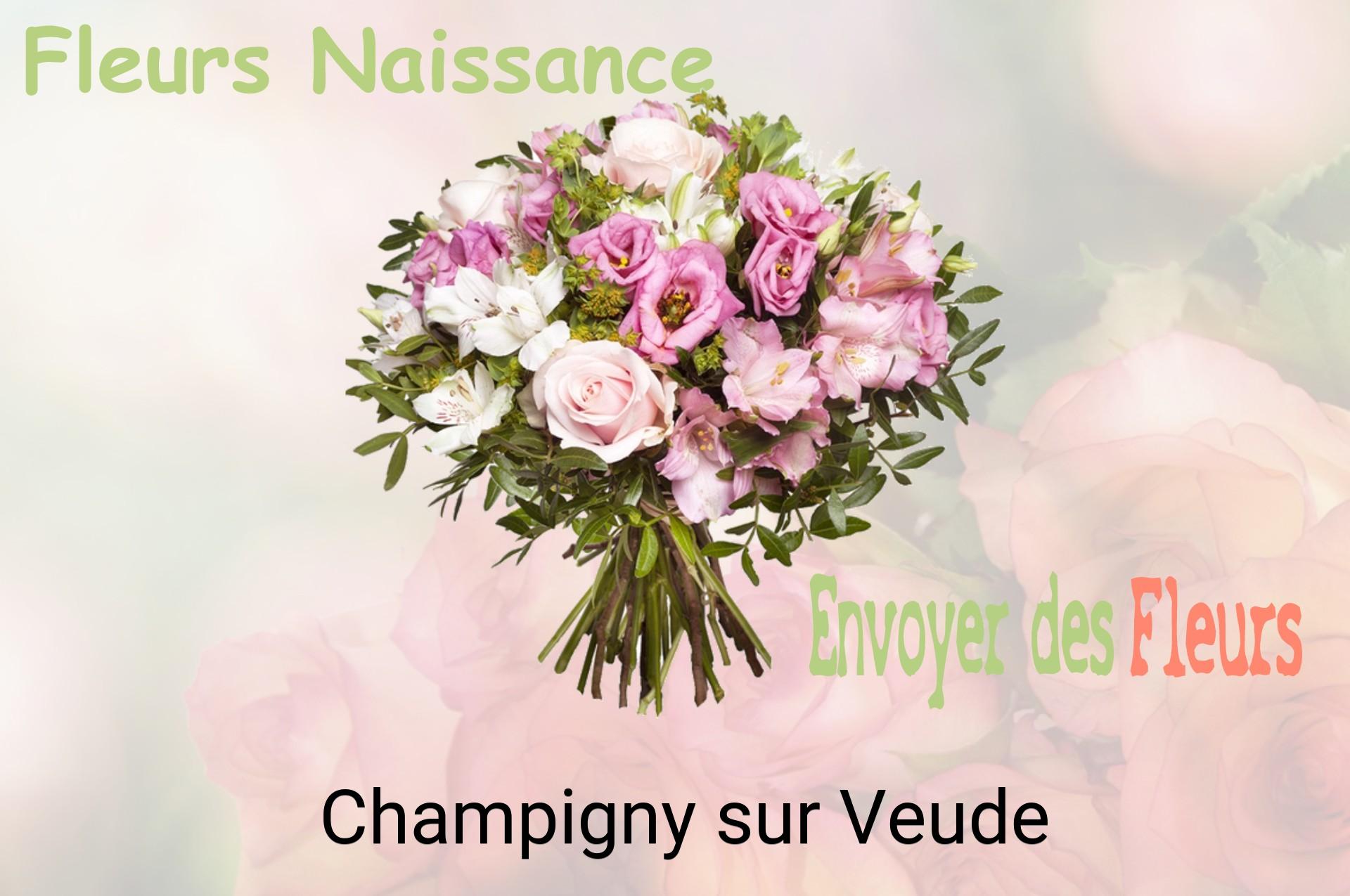 Bouquet de fleurs de naissance livré à Champigny-sur-Veude