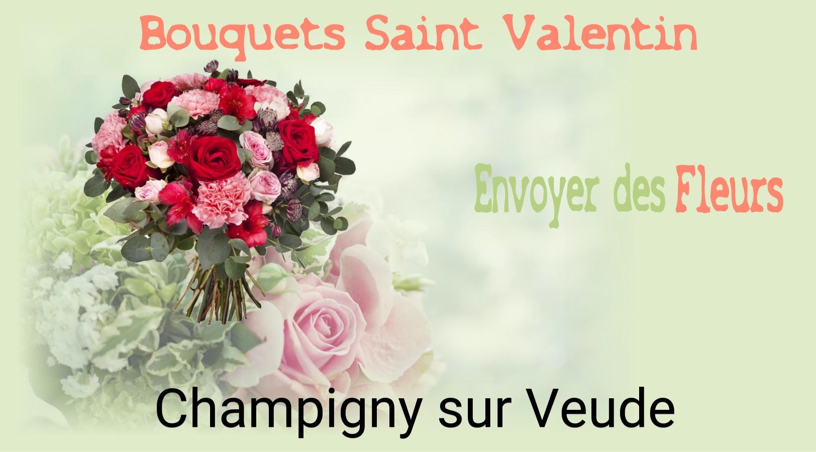 Roses de Saint-Valentin livrées à Champigny-sur-Veude