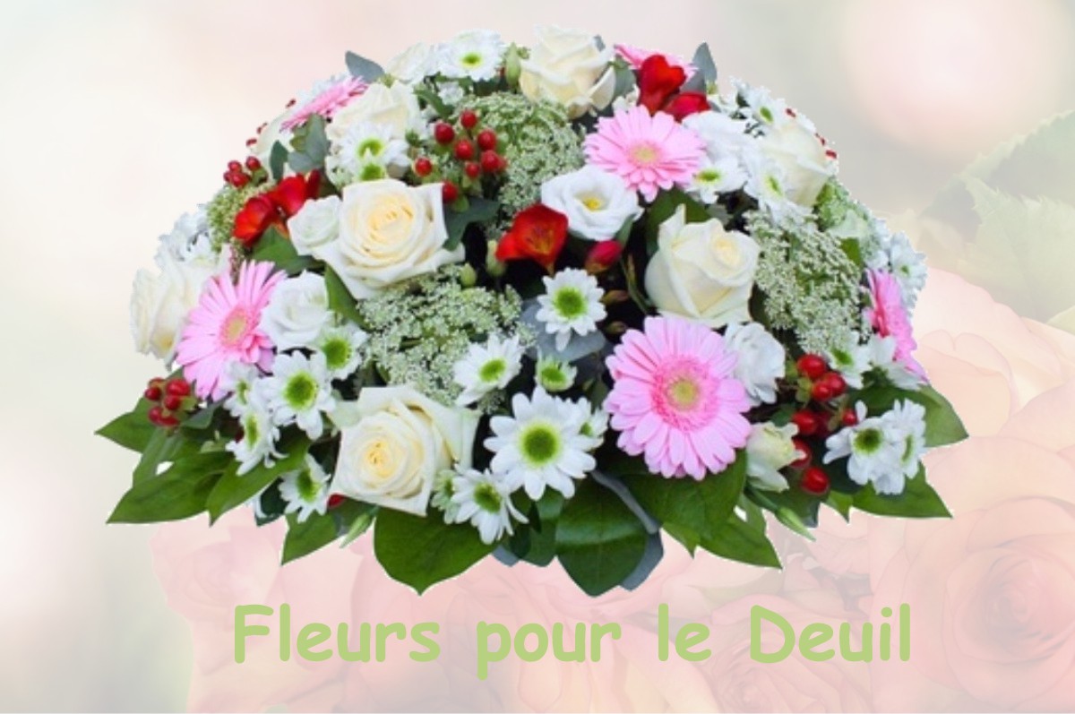 fleurs deuil CHAMPIGNY-SUR-VEUDE